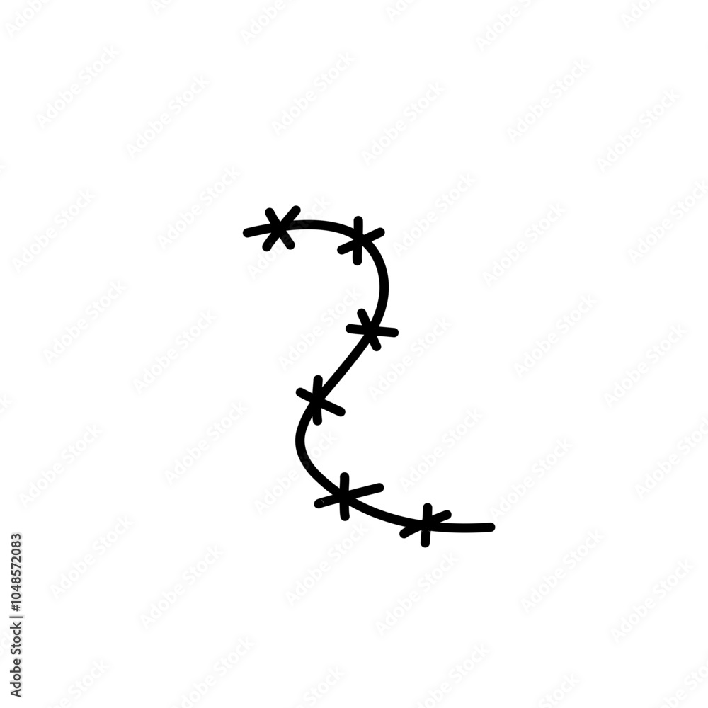 wound suture icon wound suture icon