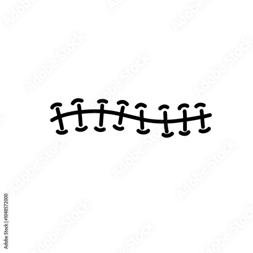 wound suture icon
