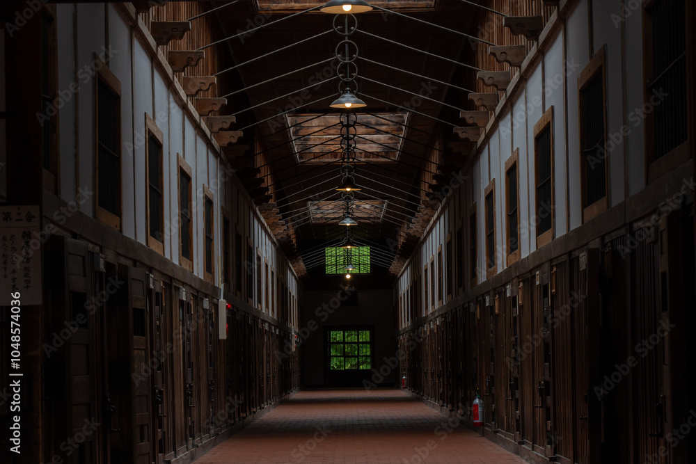 Inside of Abashiri jail Inside of Abashiri jail