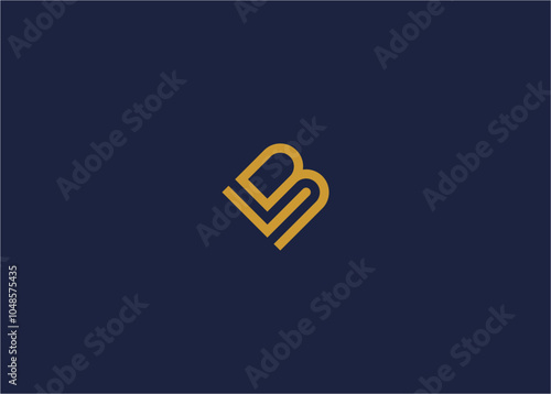 letter bl or lb logo icon design vector design template inspiration