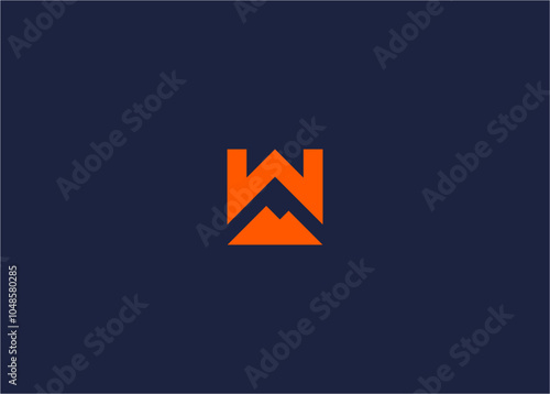 letter w mountain logo icon design vector design template inspiration