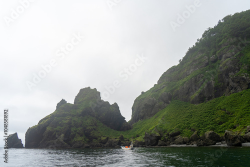 Shiretoko peninsula in Hokkaido Japan photo