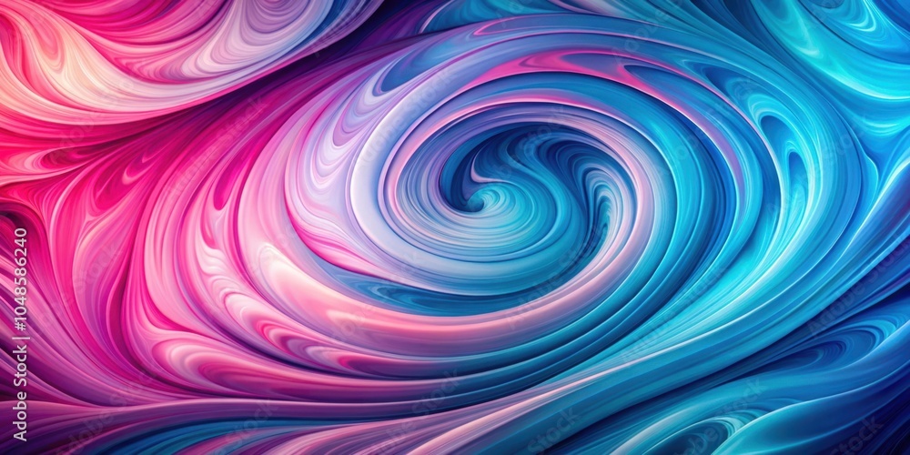 Abstract Swirling Colors in Blue, Pink, and White Hues Abstract Swirling Colors in Blue, Pink, and White Hues