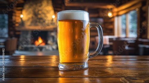 Refreshing Craft Beer in Cozy Pub Setting