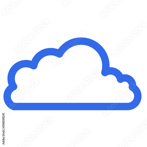 Cloud Logo template. S cloud logo. Technology logo template.