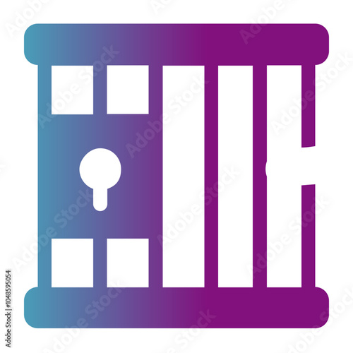 illustration of a prison