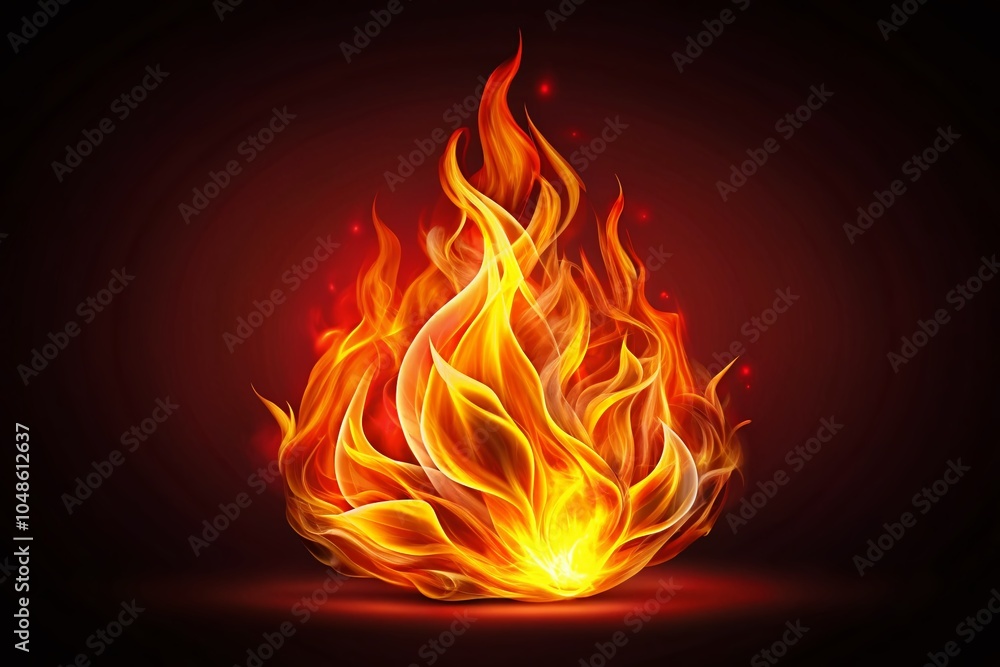 Fire Burn Symbol Design for Creative Projects - High Dynamic Range Artwork Fire Burn Symbol Design for Creative Projects - High Dynamic Range Artwork