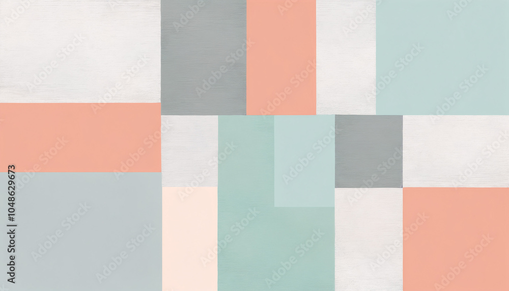 Fototapeta premium Pastel Abstract Pattern