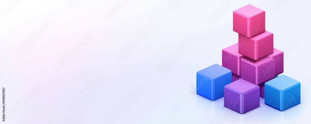 Fototapeta premium Digital Nodes Forming Strategic Blockchain Concepts