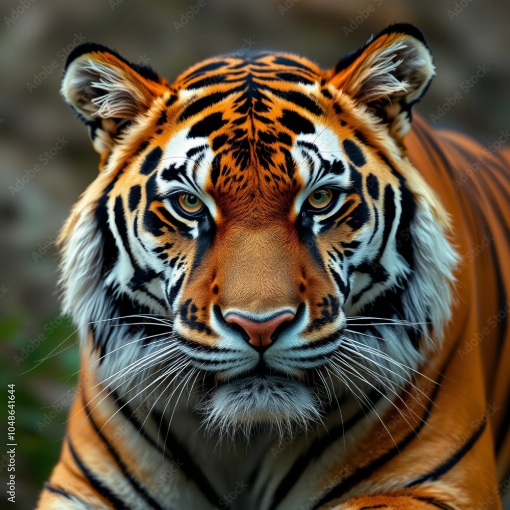 Naklejka premium Tiger Portrait