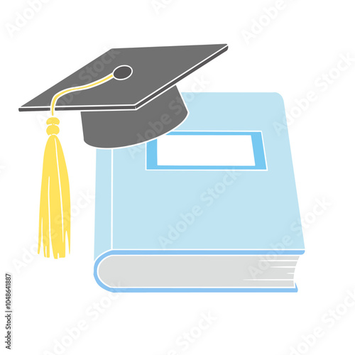 卒業アルバムの手書きイラスト