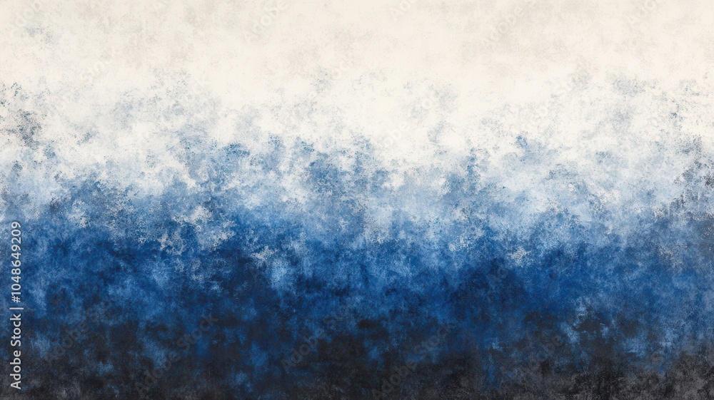 An abstract artwork featuring a gradient of blue tones blending into a light, textured background. An abstract artwork featuring a gradient of blue tones blending into a light, textured background.