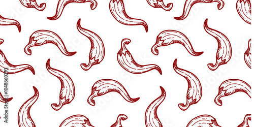 chili pattern Background. vintage chili background. pepper pattern background. chili doodle pattern background. hot chili pattern background.