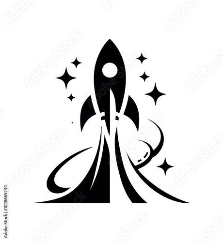 rocket icon logo