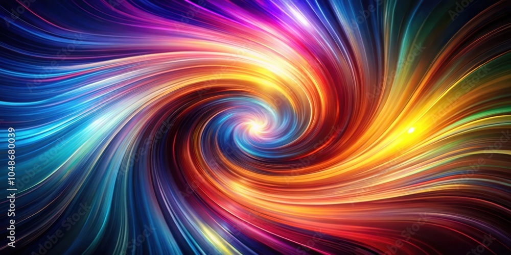 A vibrant swirl of multicolored lines creating a dynamic and hypnotic pattern, radiating energy and capturing the essence of abstract motion. A vibrant swirl of multicolored lines creating a dynamic and hypnotic pattern, radiating energy and capturing the essence of abstract motion.