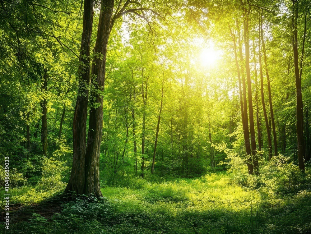 serene green forest filled with lush foliage, dappled sunlight filtering through trees, creating a peaceful and calming atmosphere, perfect for reflection and escape serene green forest filled with lush foliage, dappled sunlight filtering through trees, creating a peaceful and calming atmosphere, perfect for reflection and escape