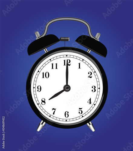 A Table Clock with baground