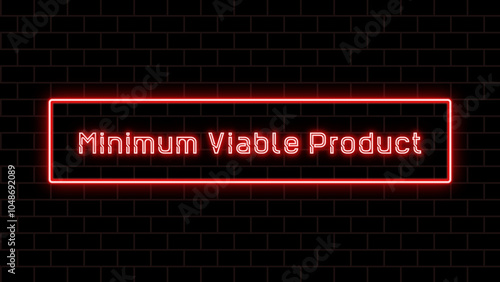 Minimum Viable Product (最小実用製品) のホワイトボード風イラスト