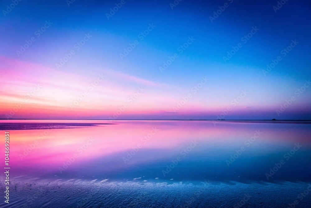 Fototapeta premium Vibrant Grainy Purple Blue Pink Gradient Background with Noise Texture for Minimalist Photography