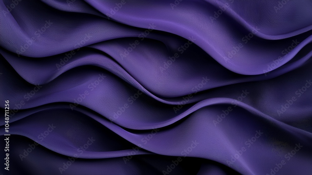 Obraz premium Elegant Purple Satin Fabric Texture