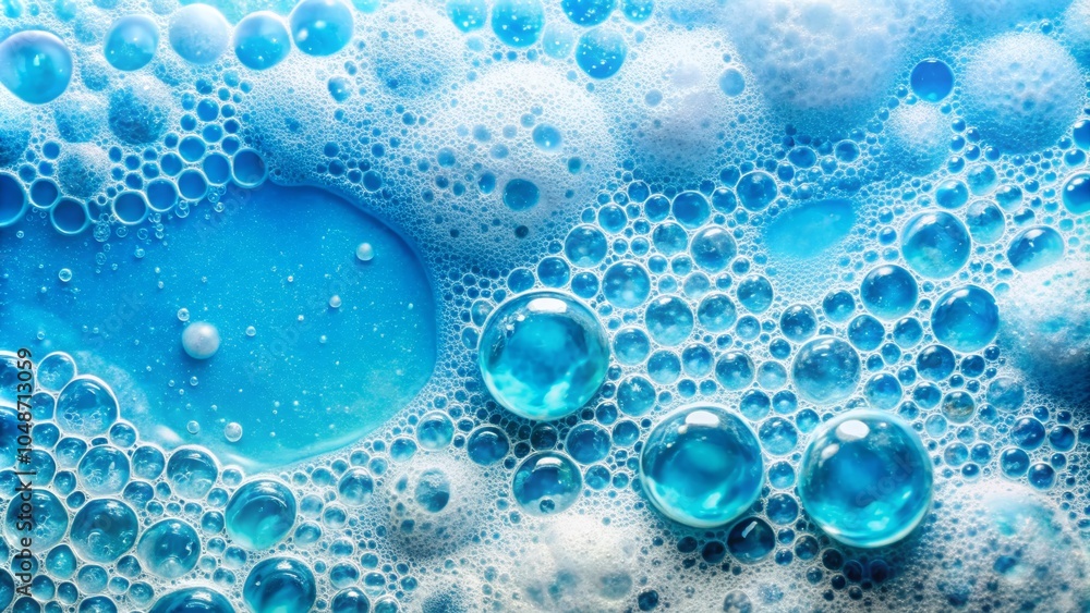 Fresh Bubbles and Foam for Cleanliness and Hygiene