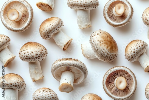 A Collection of Freshly Harvested Mushrooms photo