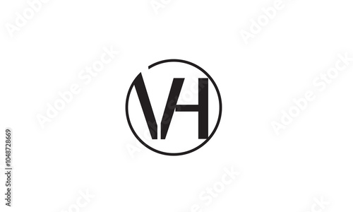 Free Download VH, HV, V, H Abstract Letters Logo Monogram - GFXLoad