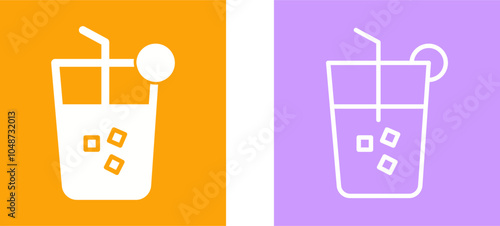 Cold Drink Vector Icon