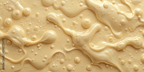 Soft beige background with a textured slime covering the entire surface, earthy, background, gelatinous, aesthetic photo