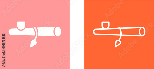 Pipe Of Peace Vector Icon