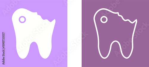 Caries Vector Icon