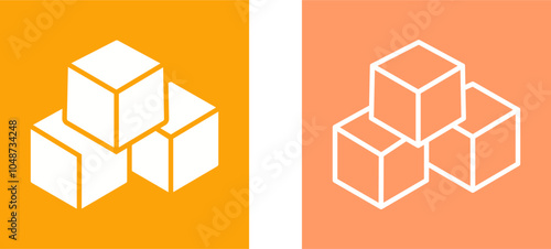 Block Vector Icon