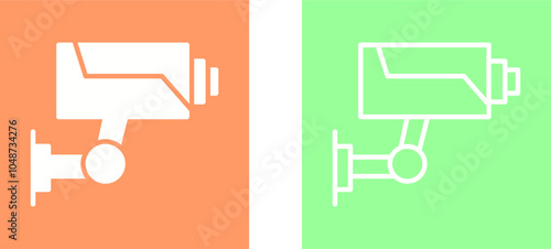 Security Camera Vector Icon