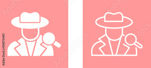 Detective Vector Icon