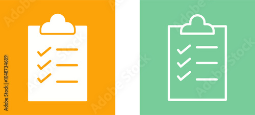 Checklist Vector Icon