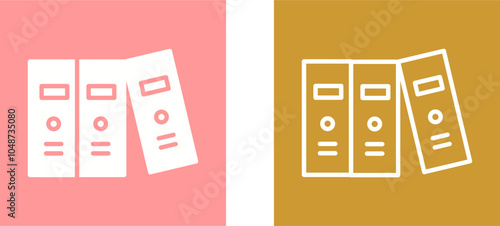 Binder Vector Icon