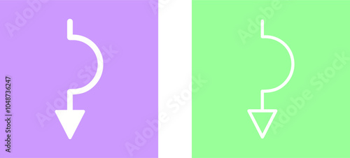 Arrow down Vector Icon