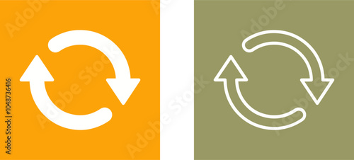 Sync Vector Icon
