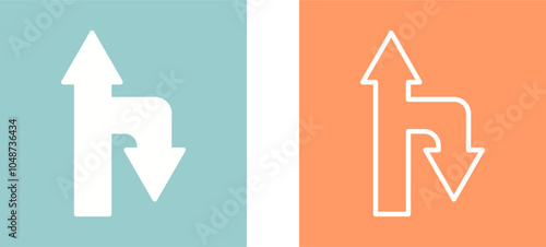 Up Down Vector Icon