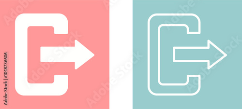 Logout Vector Icon