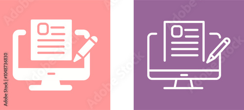Blog Vector Icon