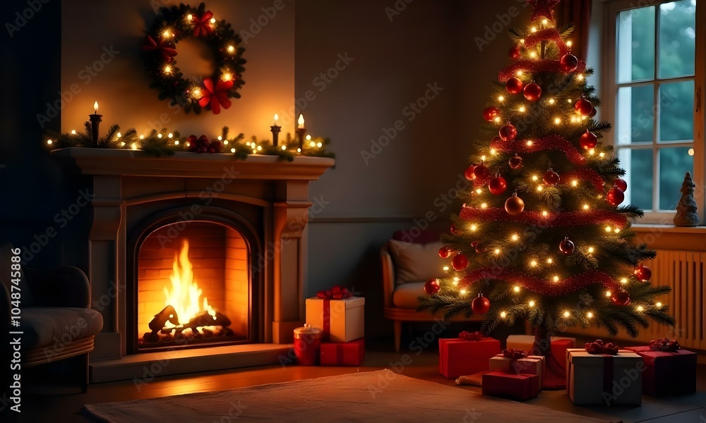 Christmas trees. Christmas trees.