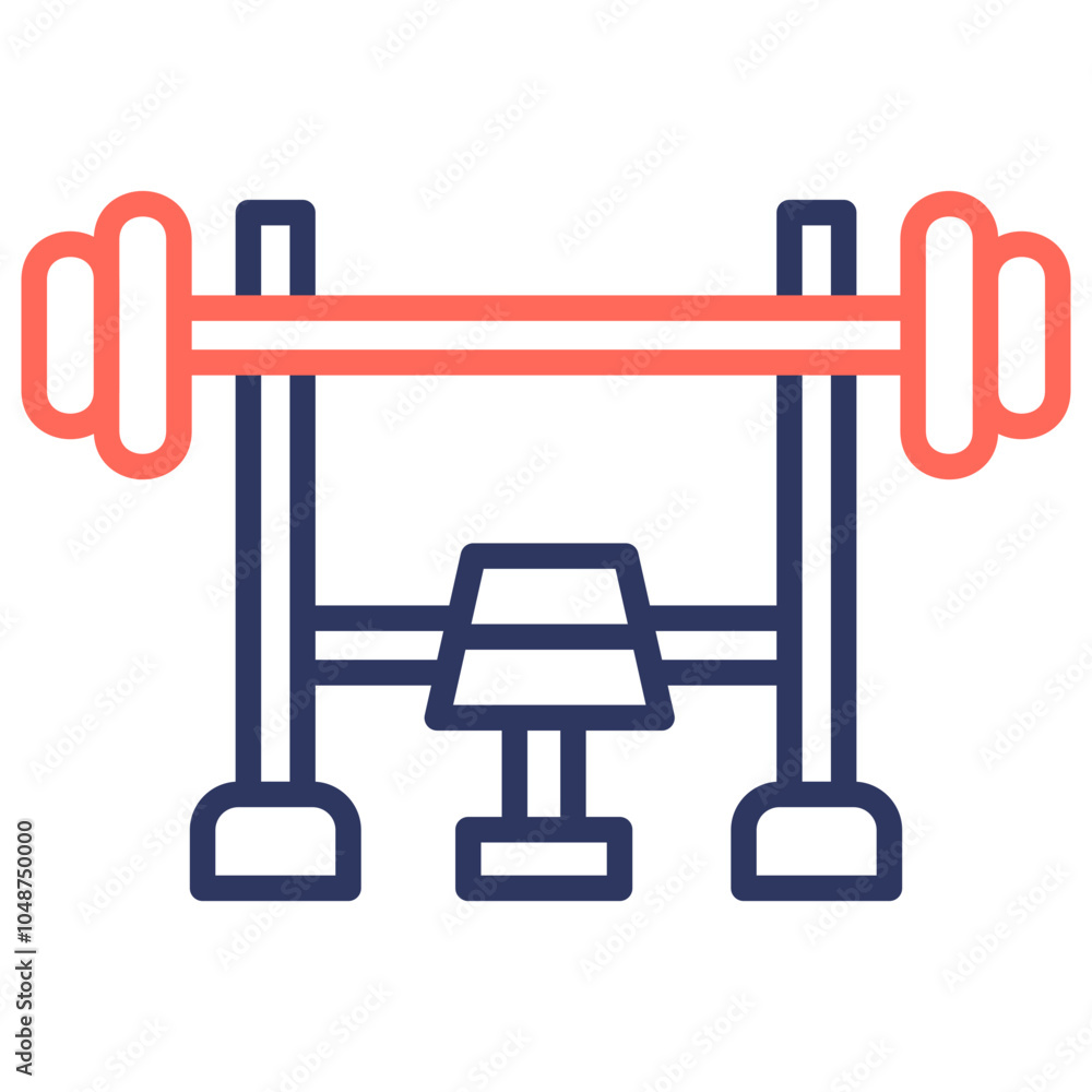 Bench Press Icon Bench Press Icon
