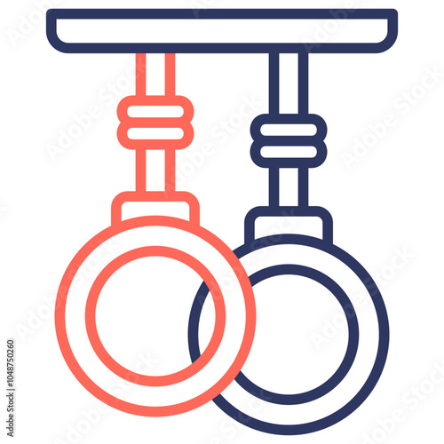 Gymnastic Rings Icon