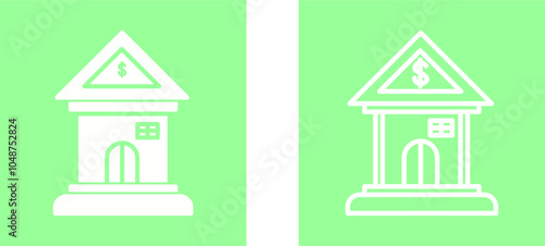 Bank Vector Icon