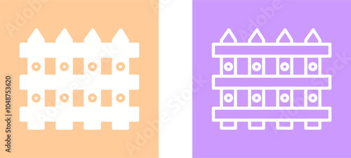 Fence Vector Icon