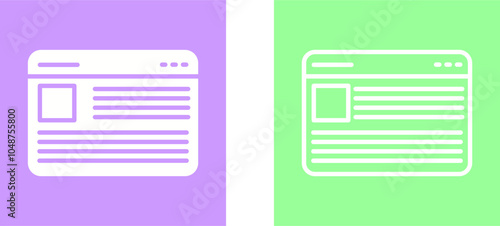 Blogging Services Vector Icon