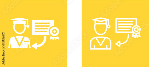 Receiving Degree Vector Icon
