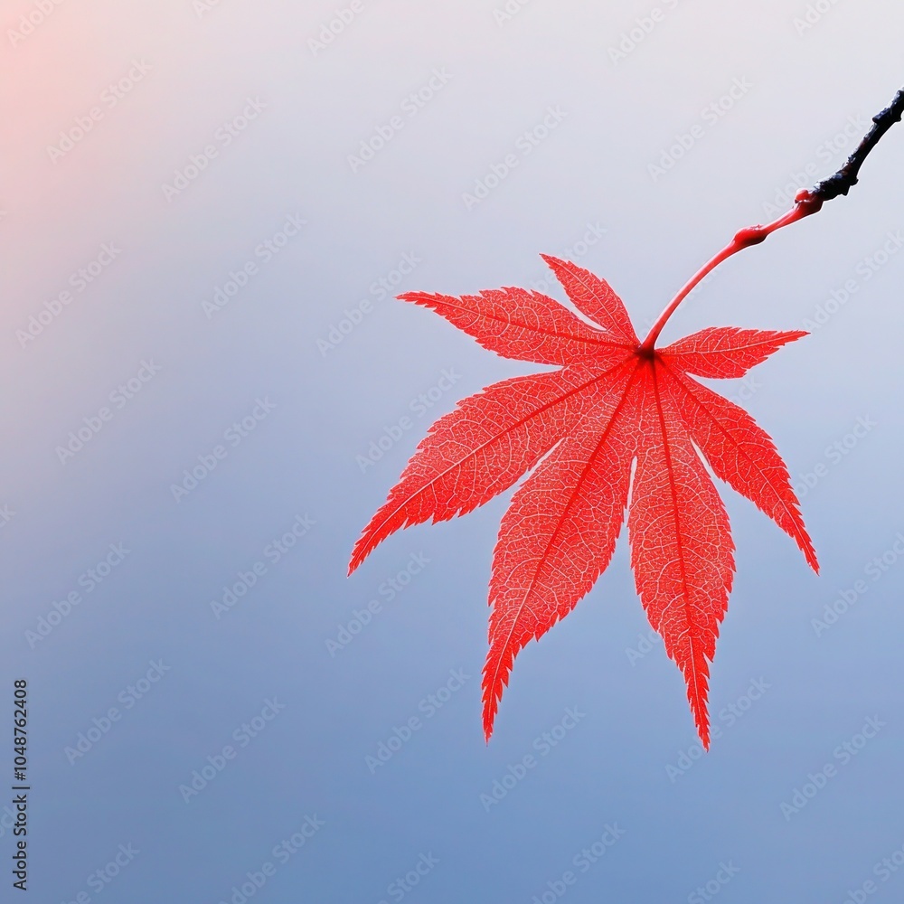 Falling for Autumn: Vibrant Leaves in Shallow Focus Falling for Autumn: Vibrant Leaves in Shallow Focus