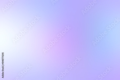 Glowing blue violet iridescent empty background.